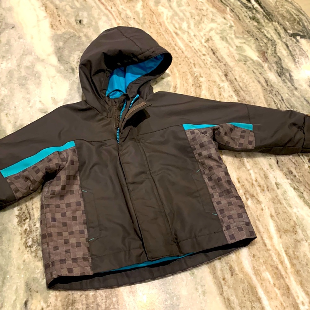 Cherokee boys double zipped jacket